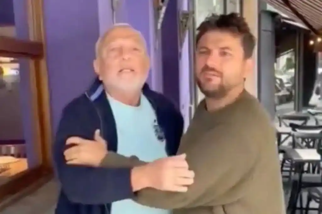 Un hombre lo acusó de ser el "gerente de la pobreza" y las cosas no terminaron bien.