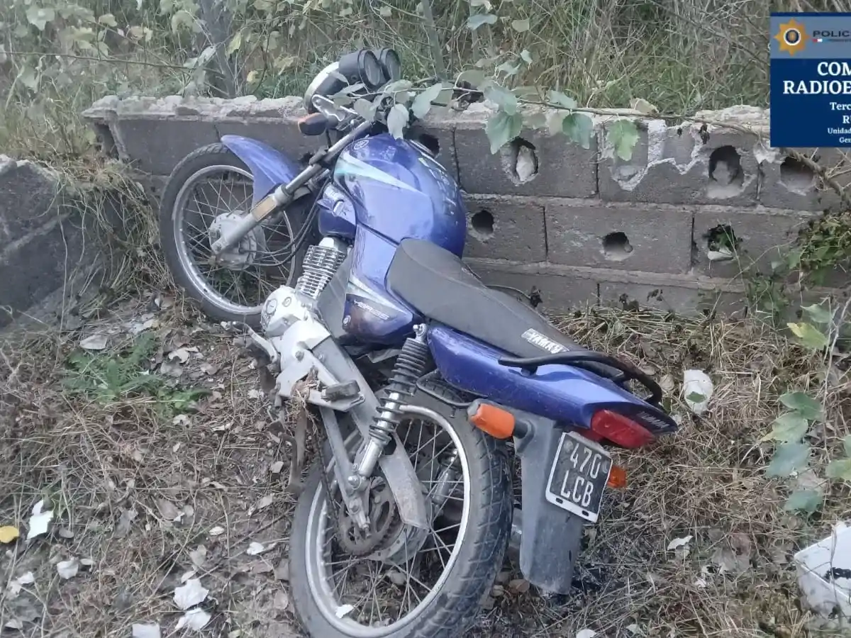 La moto fue devuelta a su titular.
