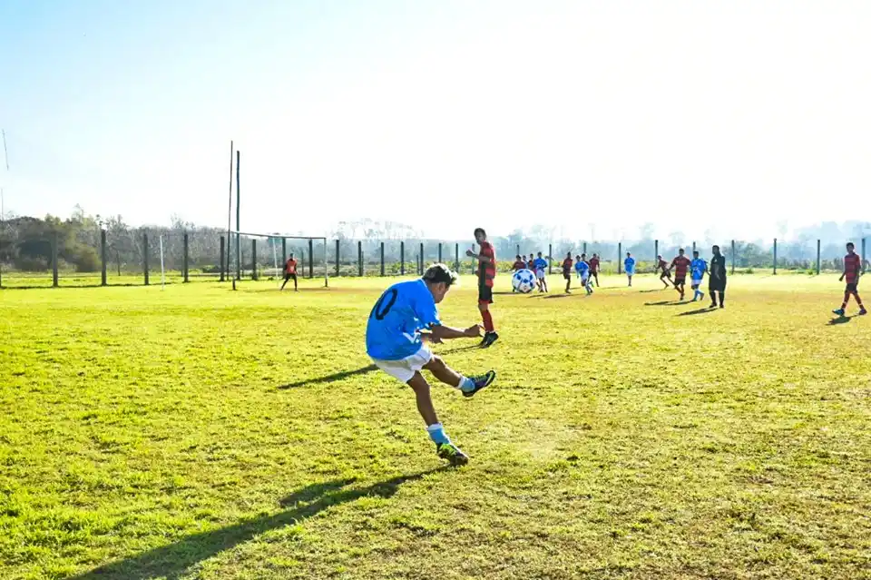 Se disputó en Victoria la instancia local de los Juegos Nacionales Evita para fútbol