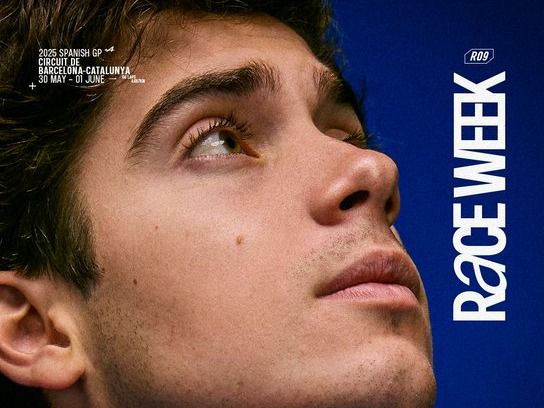 Franco listo para correr en Montemeló.Foto:Alpine.