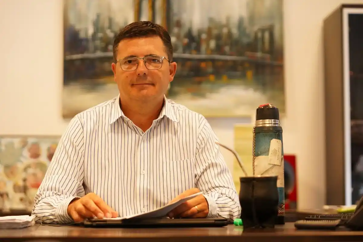 Leonardo Beccaria lleva 17 años como gerente del Parque Industrial de San Francisco