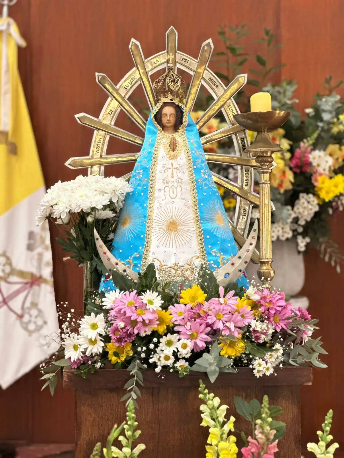 Chascomús celebró la Fiesta Patronal de Nuestra Señora de Luján con una emotiva misa