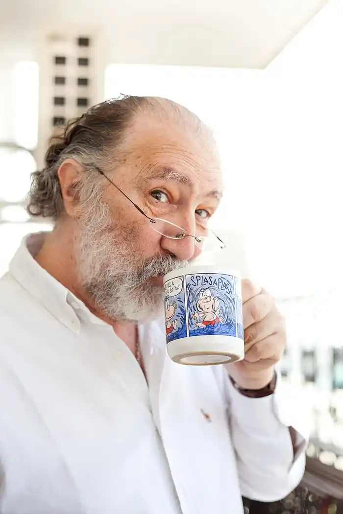 El prestigioso dibujante Fernando Sendra publica su popular historieta Yo Matías en El Eco