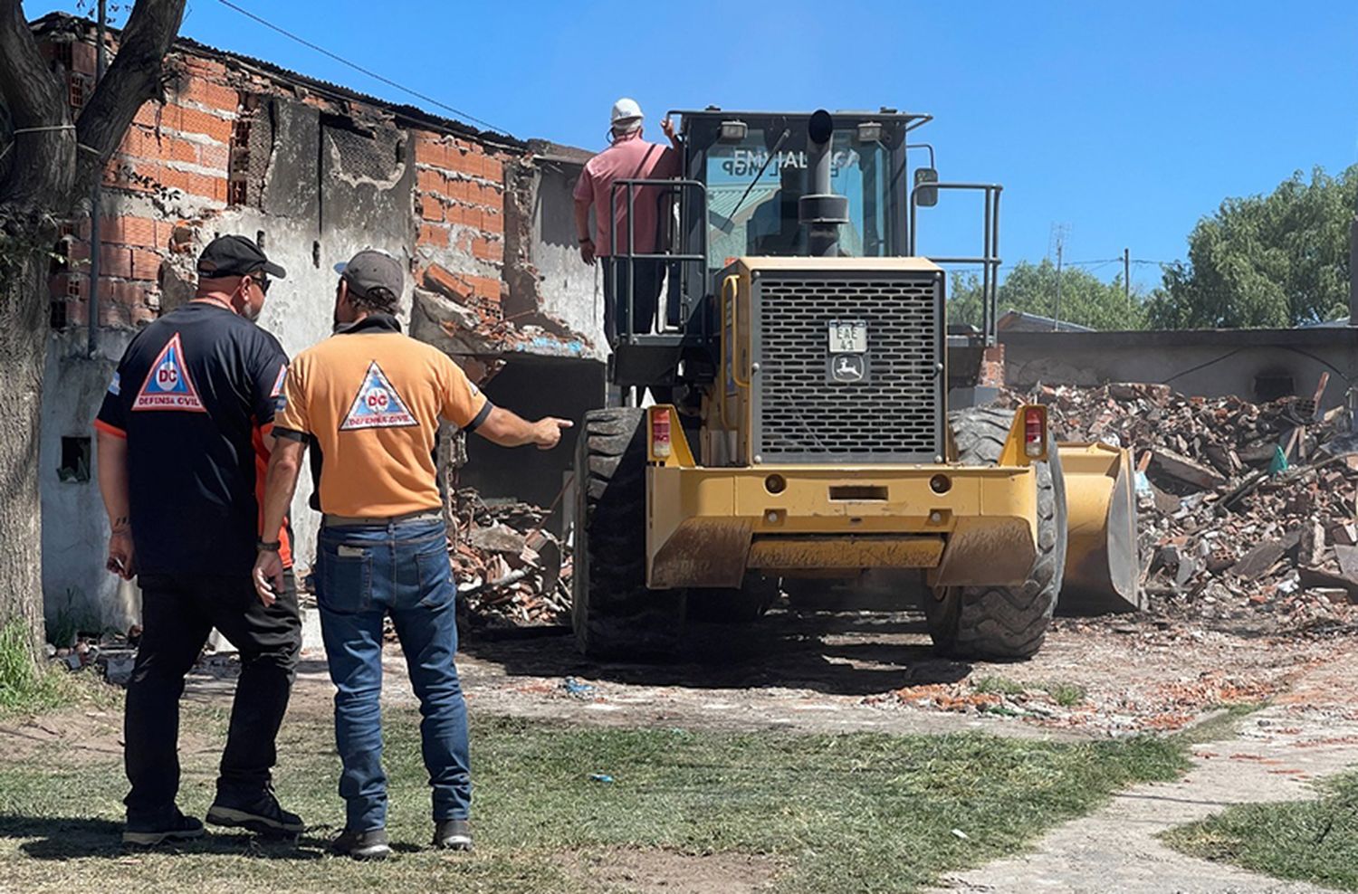 Derriban un búnker de drogas en el barrio Libertad