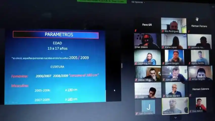 Nueva reunión con 70 entrenadores