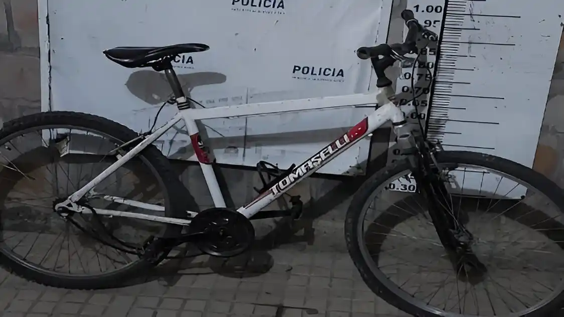 La bicicleta fue restituida a su propietario.