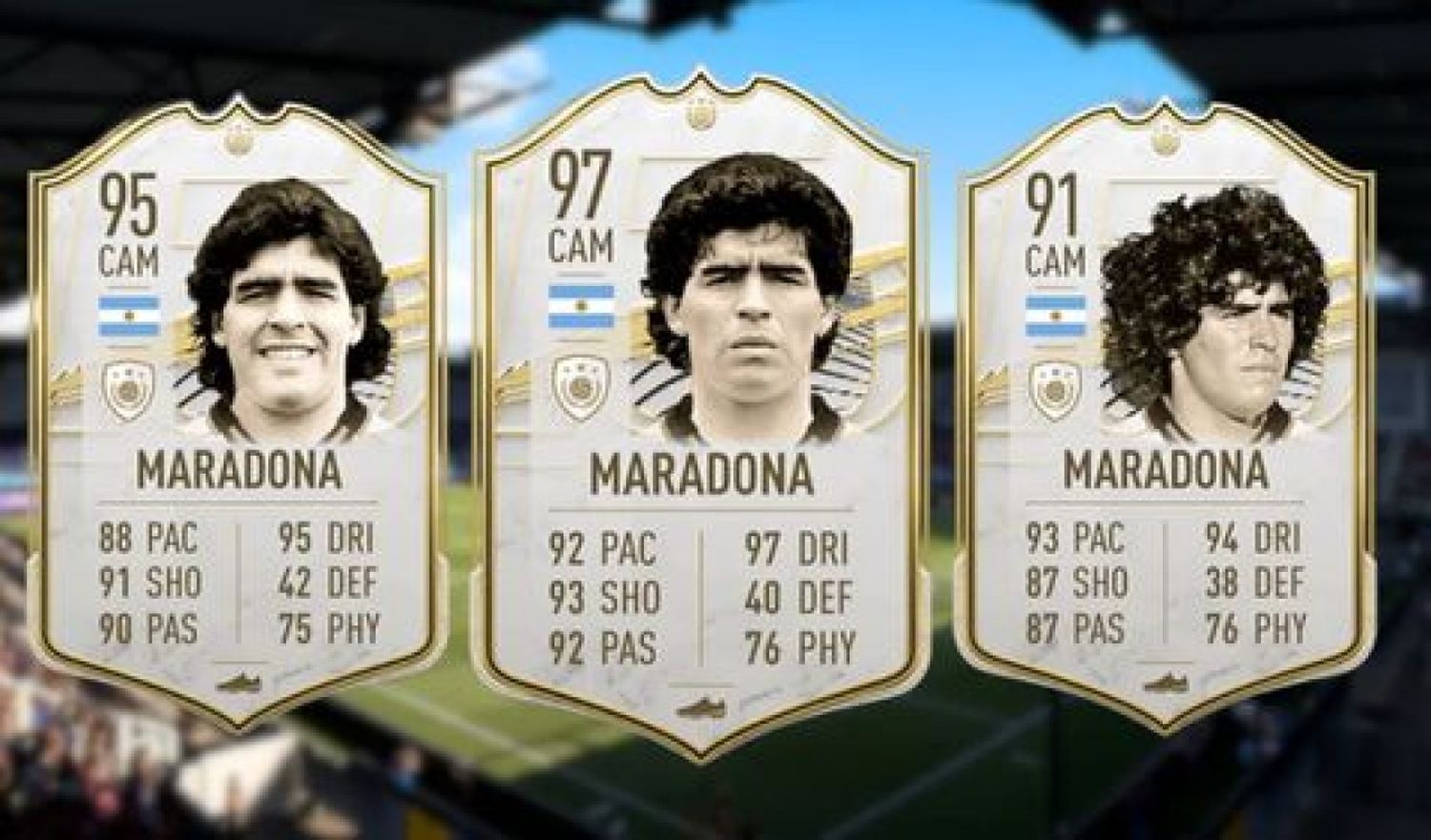 Debieron retirar a Diego Maradona del FIFA 22