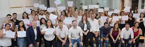 Finalizó con éxito el curso de formación de Cuidadores de Personas Mayores