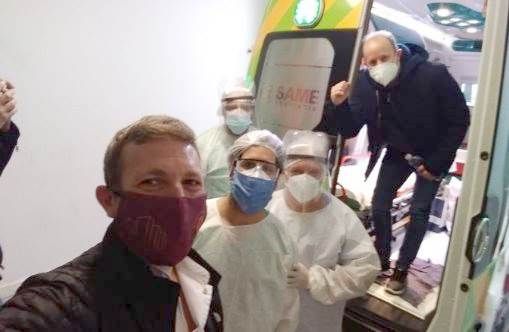 Alta hospitalaria para Martín Insaurralde: Qué dijo al salir de la internación y volver a su casa