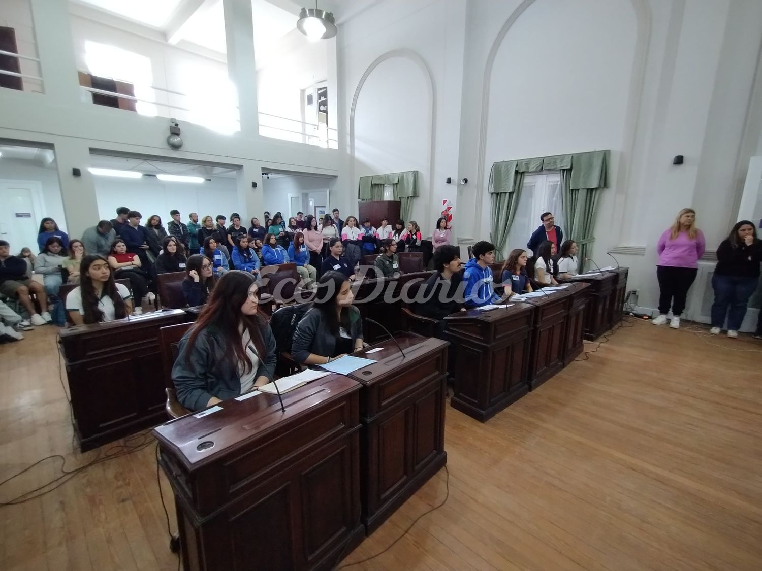 Arrancó la instancia distrital del Parlamento Juvenil del Mercosur