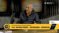 Tony Ferrer y su visión sobre Tandil