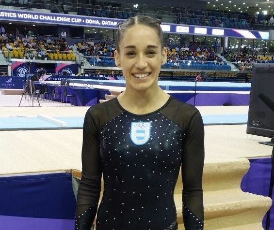 Ayelén Tarabini, la mejor representante argentina. 