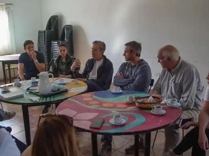 Michel y  Bahl visitaron  Lucecitas