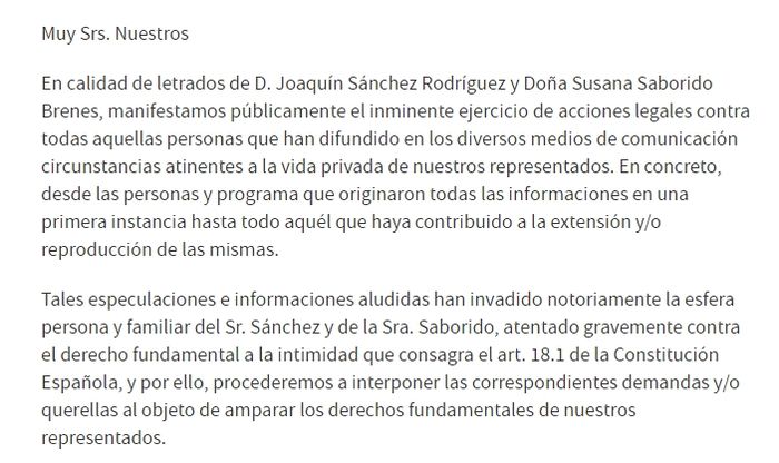 Comunicado