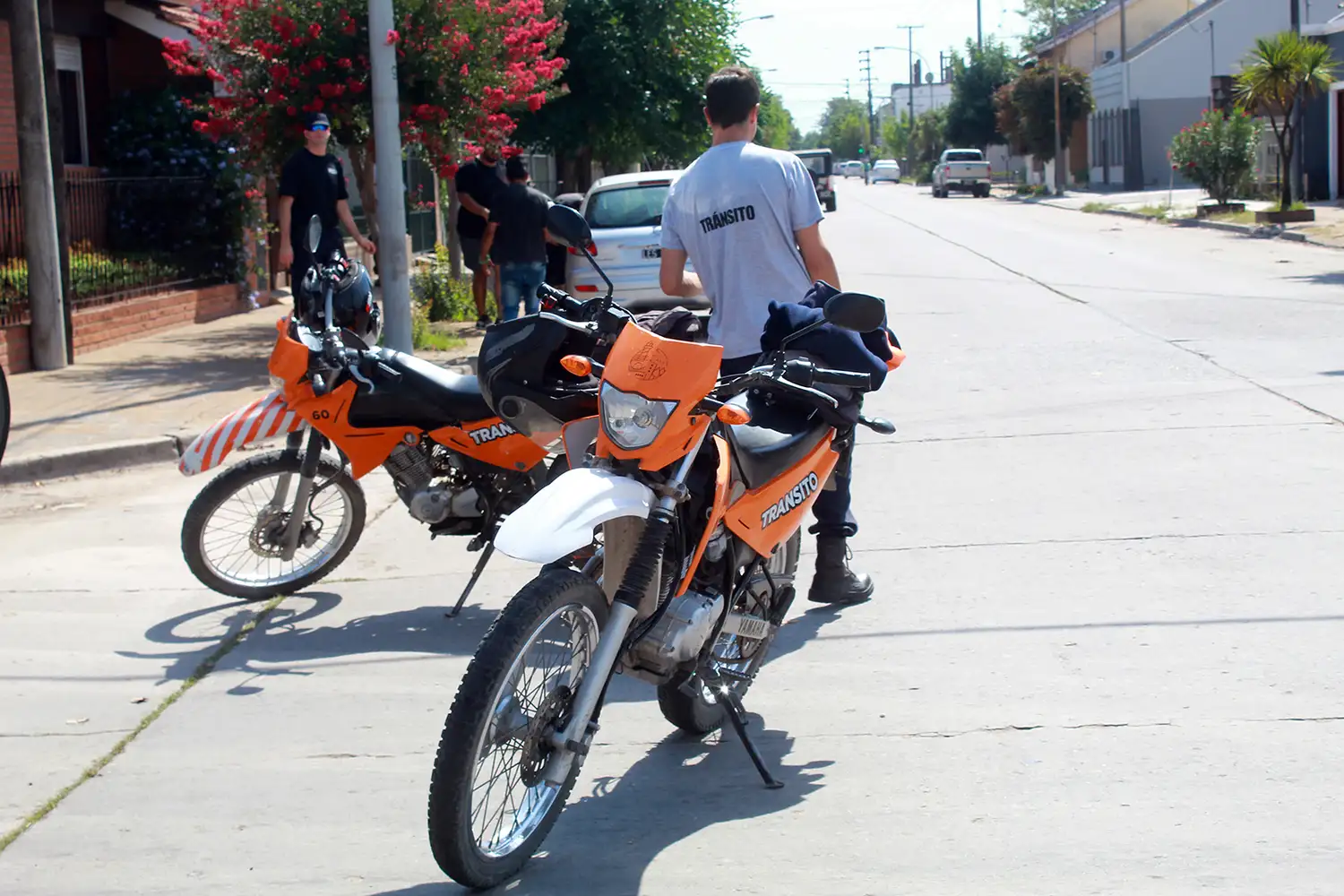 Controles. Se refuerzan en distintos sectores de la ciudad