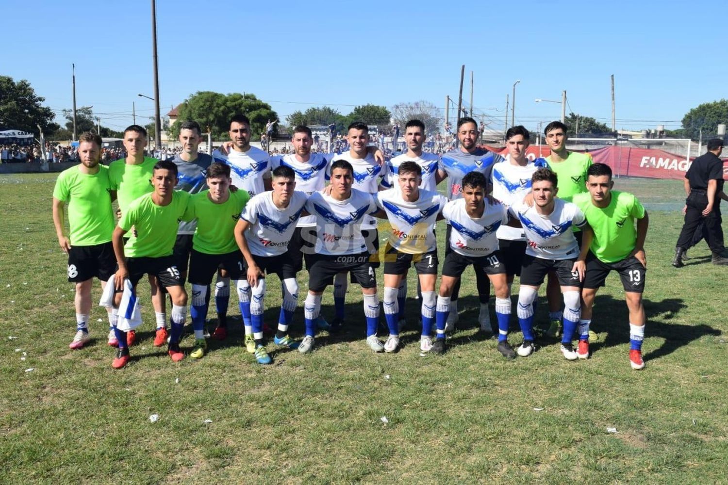 Rivadavia pegó primero y se llevó el clásico ante Central Argentino