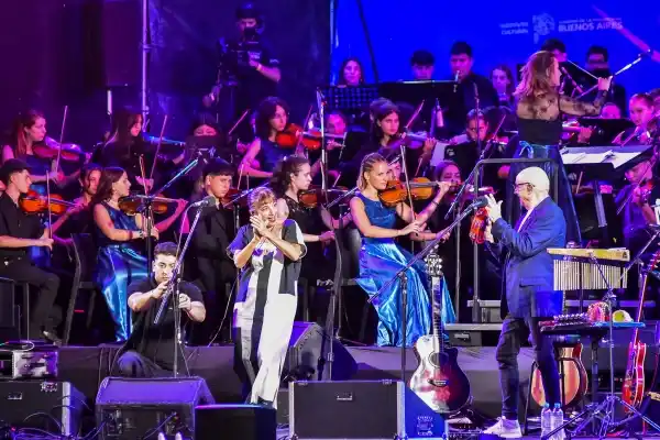Gran concierto de apertura del festival nacional de orquestas escuela en Chascomús