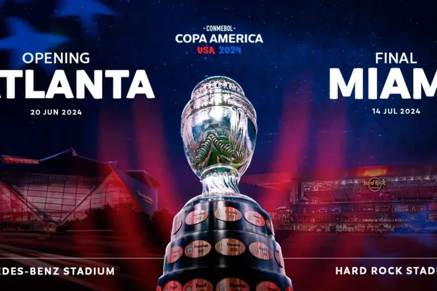 Ya se vendieron 750.000 entradas para la Copa América