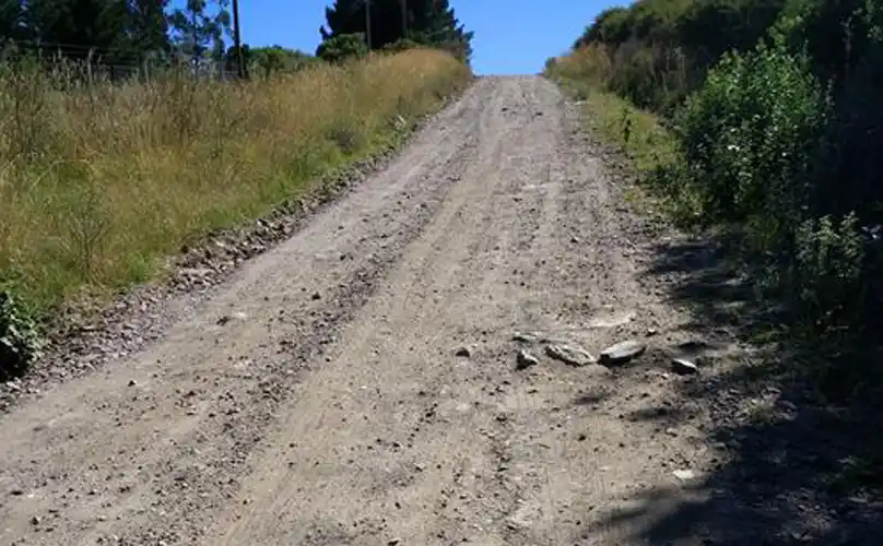 El estado de la calle Ceferino Namuncurá