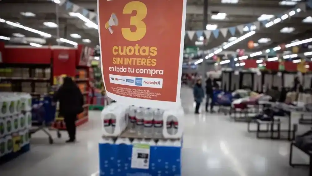 Los supermercados  son los sectores más afectados por la crisis.