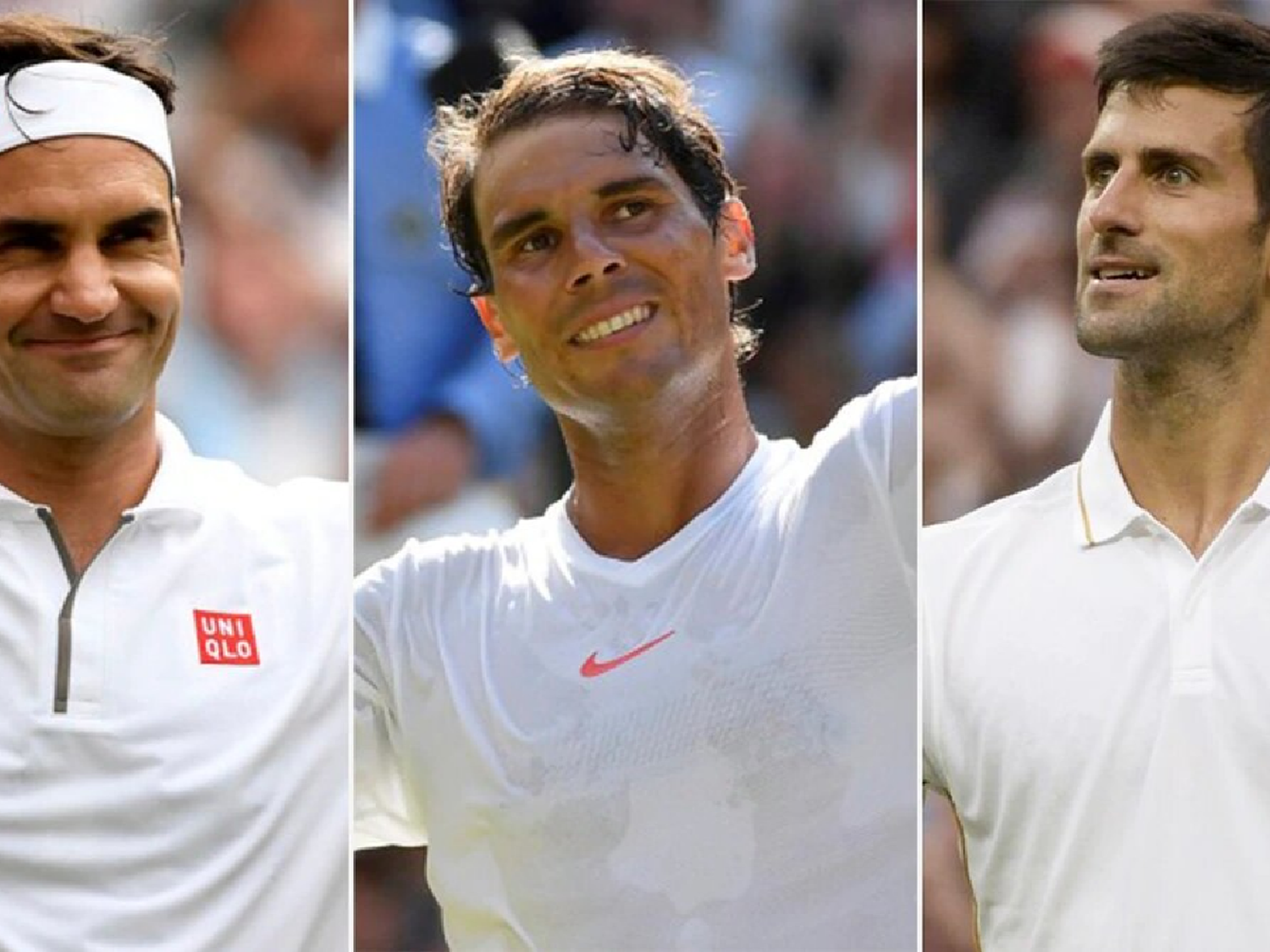 Federer, Nadal y Djokovic están en "semis" de Wimbledon