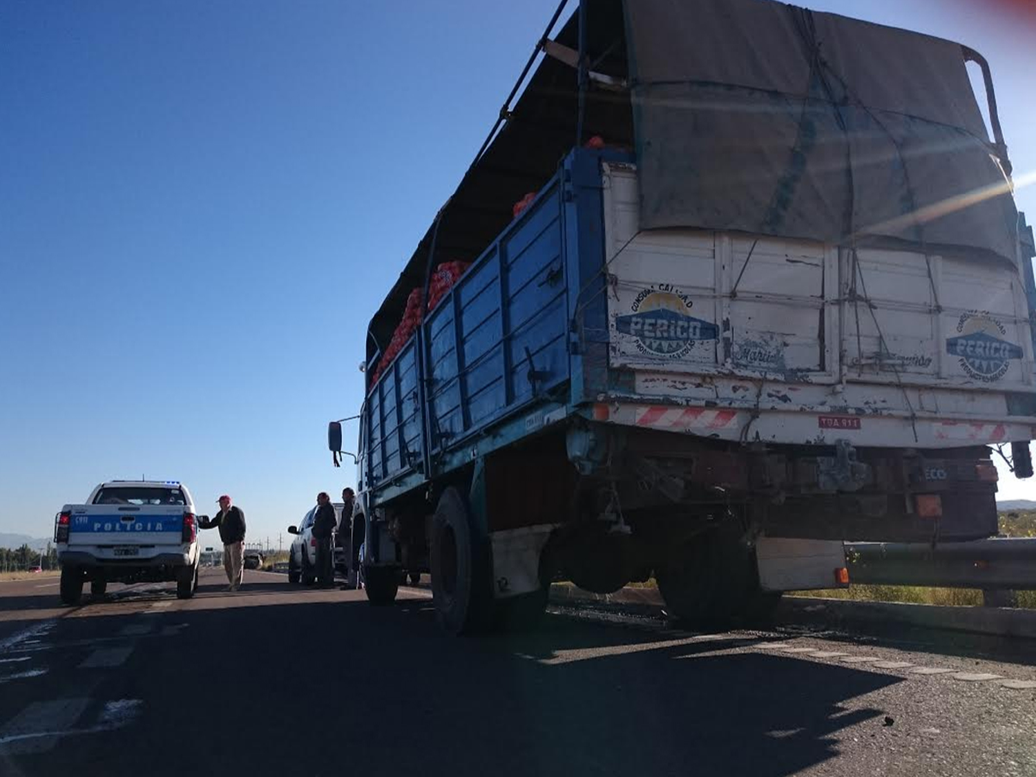 Camionero denunció que fue asaltado en Las Varas y abandonado en Córdoba 