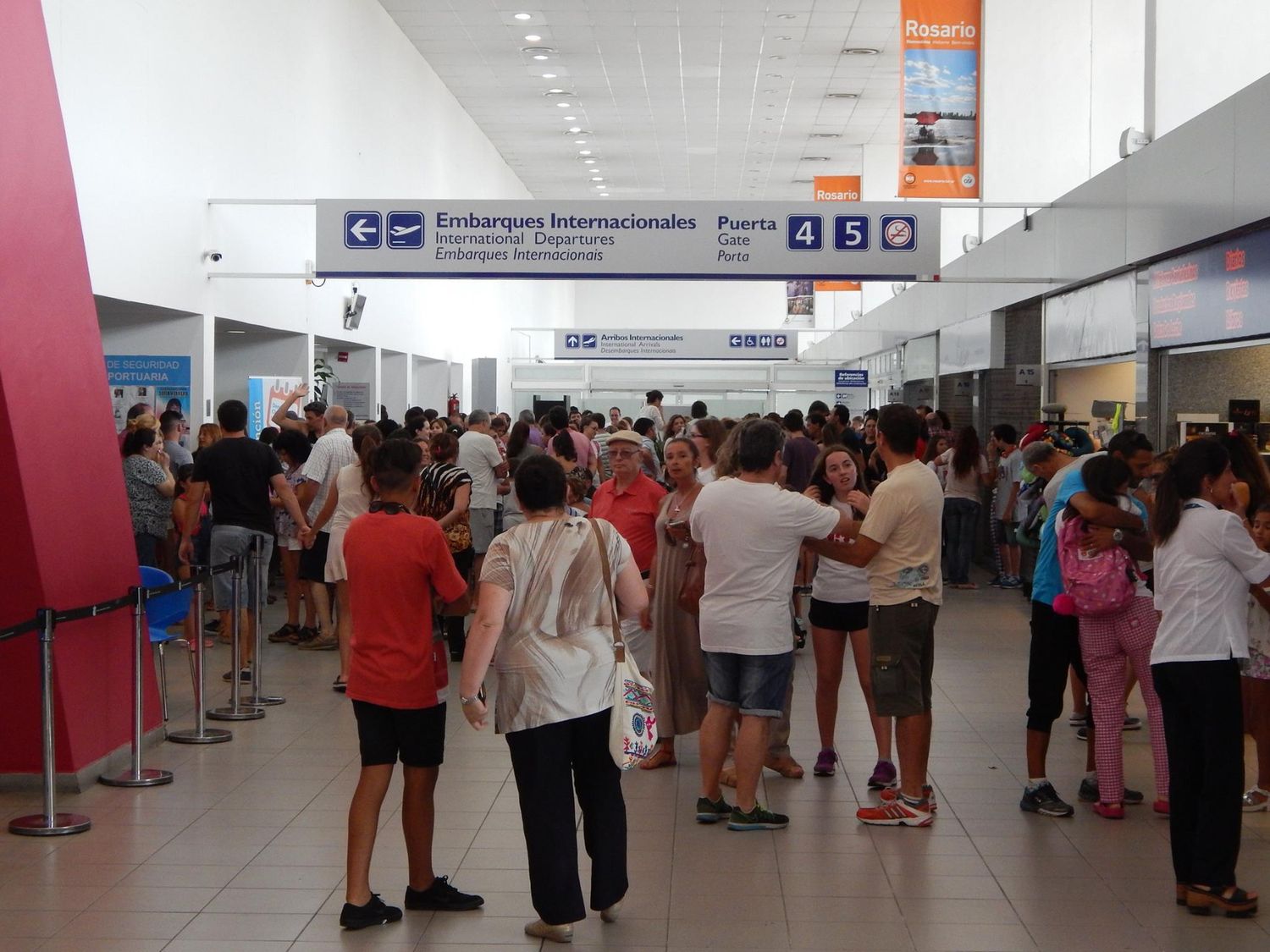 San Pablo y Panamá son los destinos con más pasajeros desde el aeropuerto de Rosario