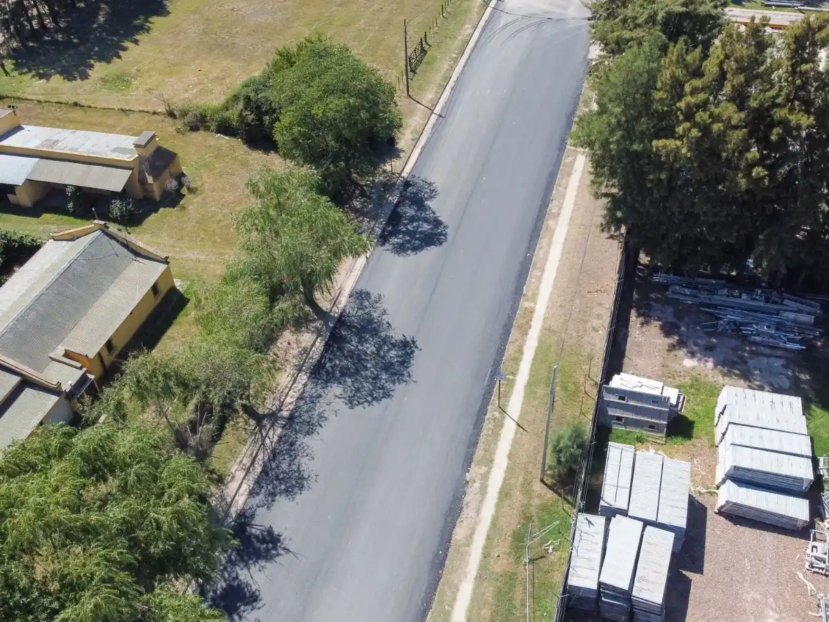 Avanza la mejora de calle Solanas: finalizaron las obras en la primera cuadra