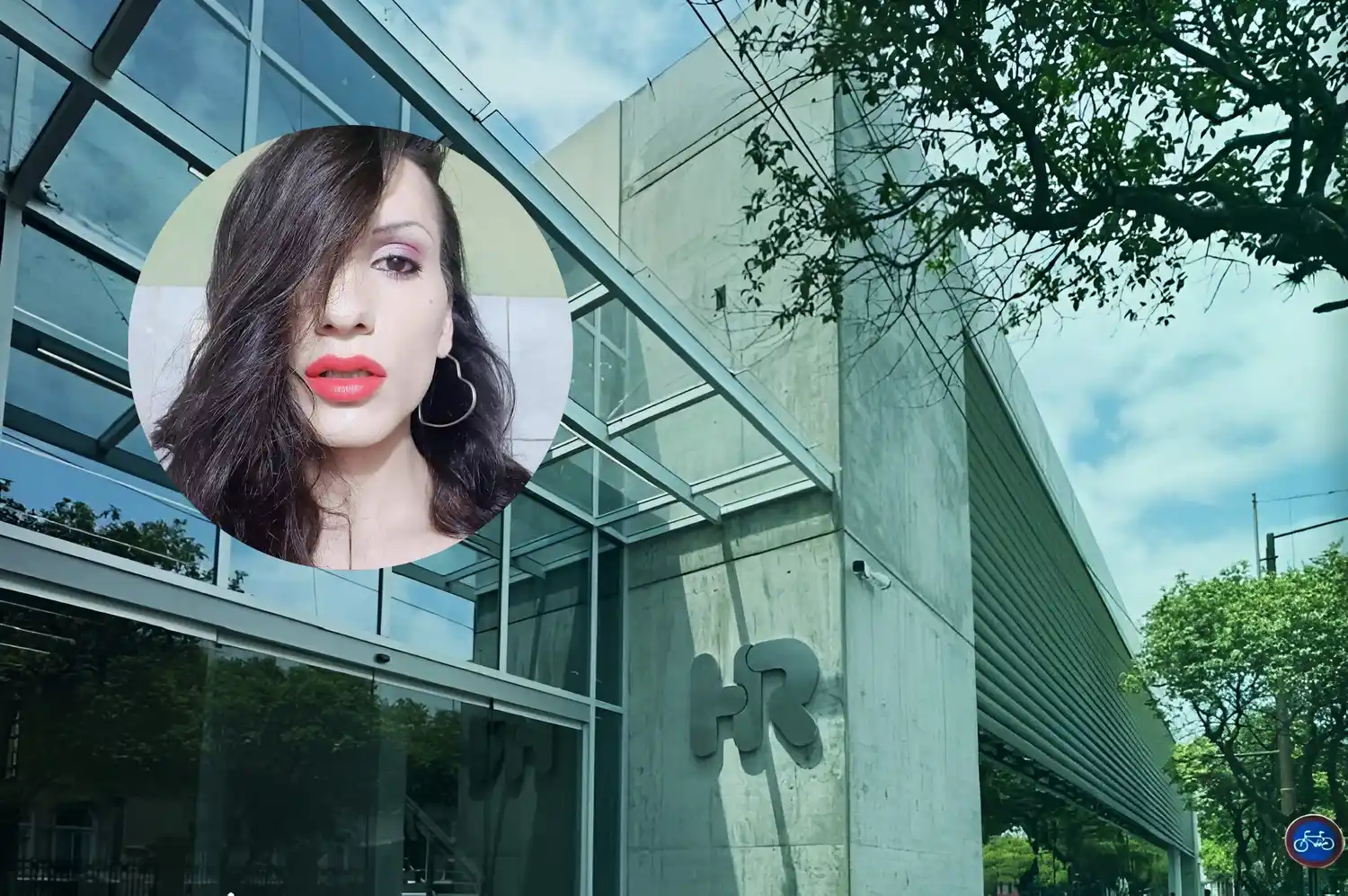 Kathy Martínez fue trasladada al Hospital Italiano.