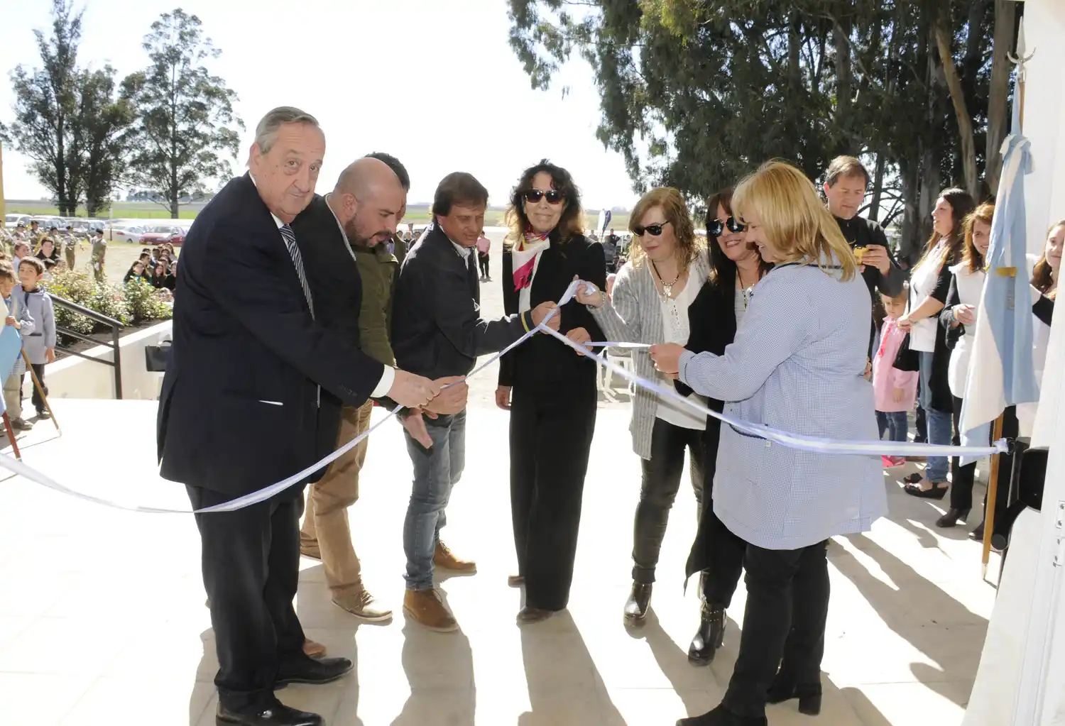 En un emotivo acto, se inauguró el nuevo edificio del Jardín de Infantes 918