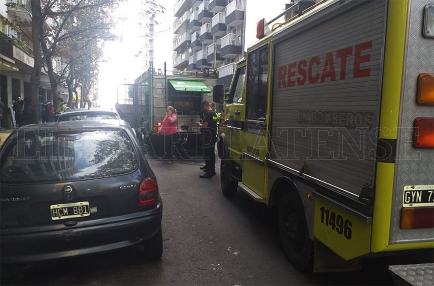 Salió a comprar y cuando volvió, tenía el departamento incendiado