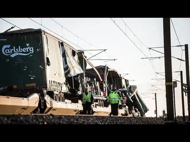 Seis muertos en un accidente de trenes en Dinamarca