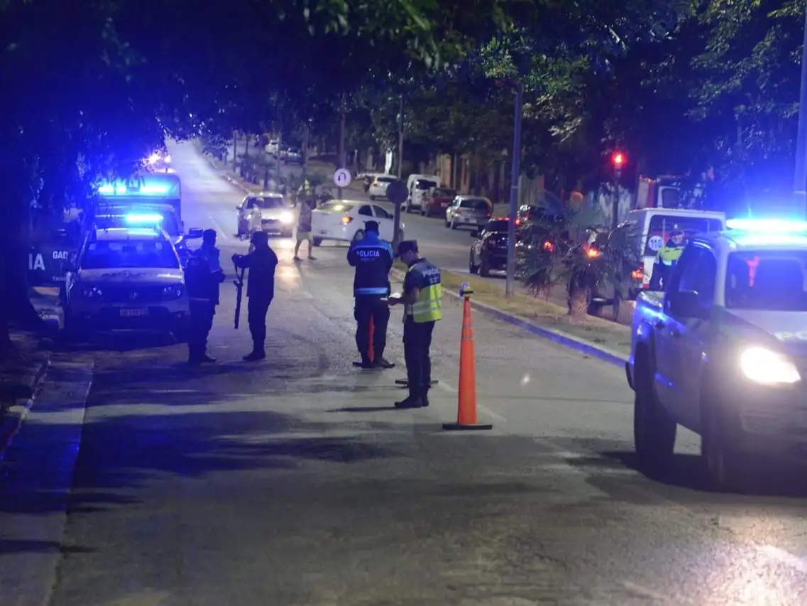 Operativo policial en Tandil.