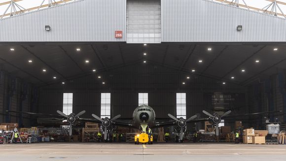 Lufthansa Technik Restores Lockheed L-1649A Super Star for 100th Anniversary Display