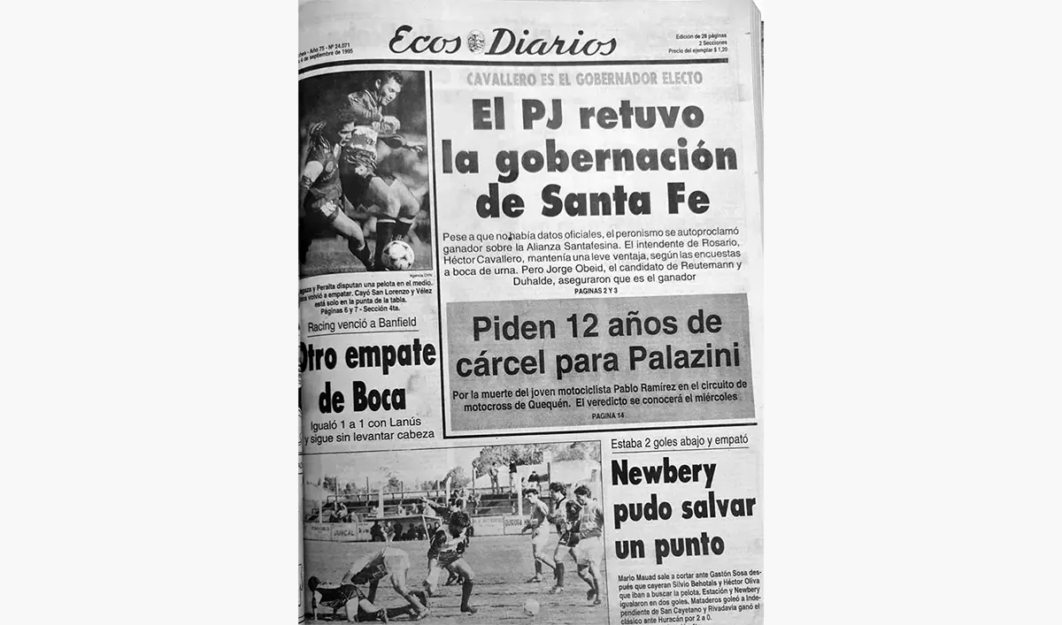Lunes 4 de septiembre de 1995