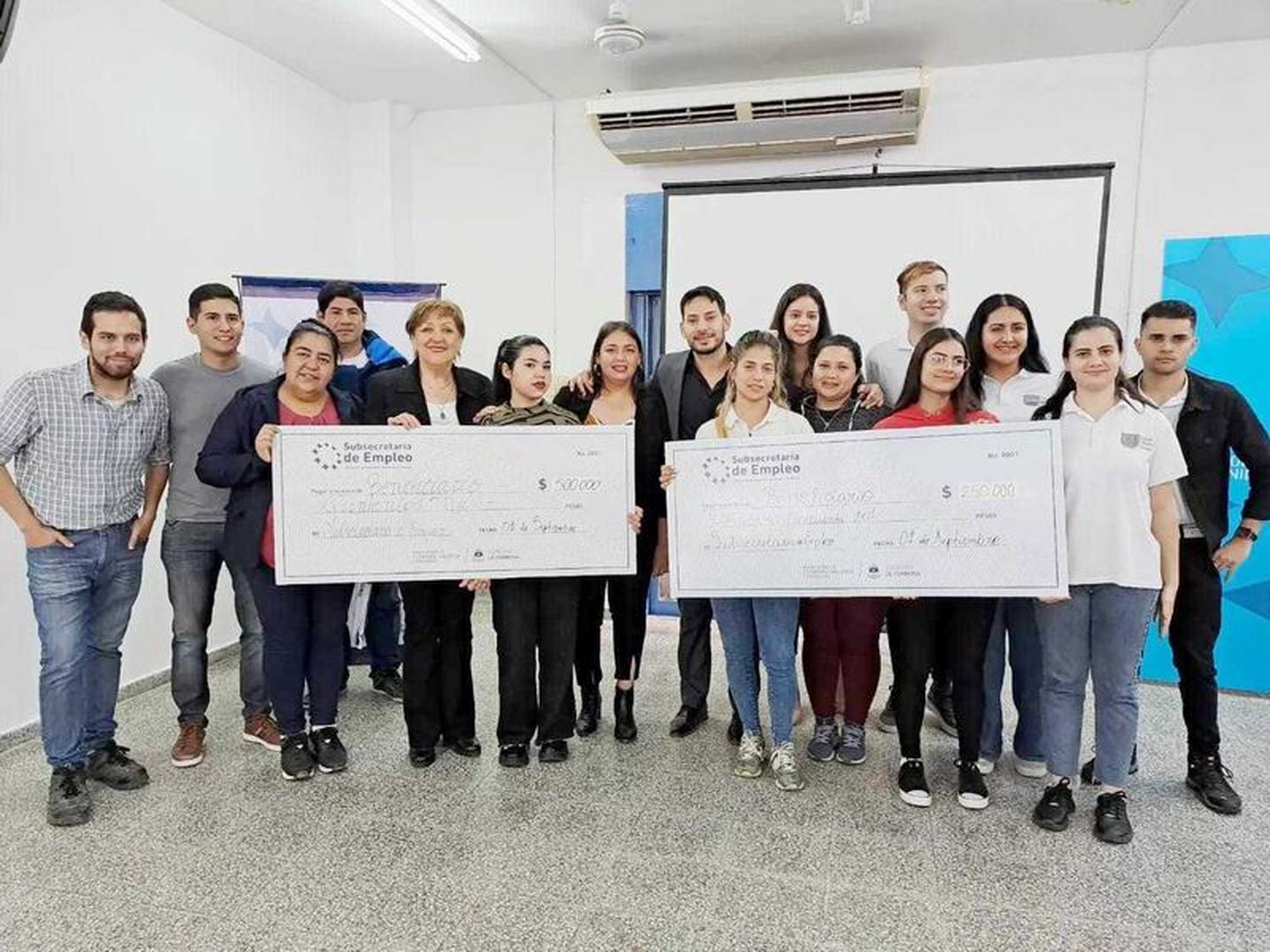 Un total de 21 emprendedores recibieron 
ayuda económica dentro del plan Despegar