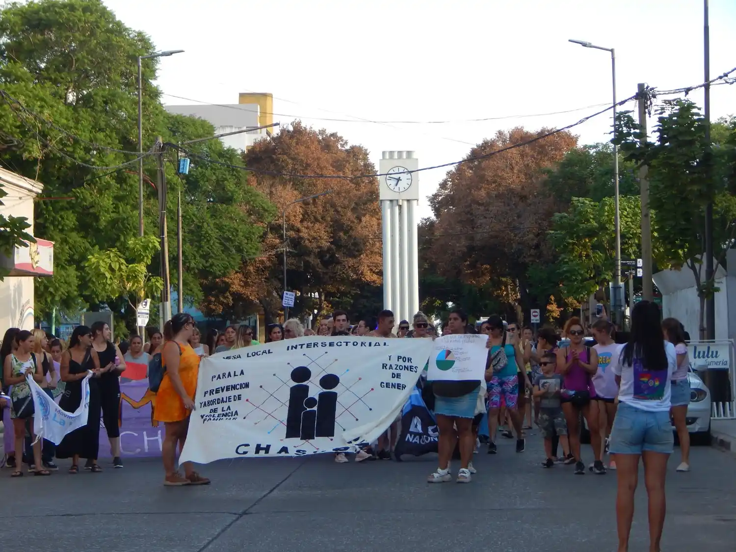 En Chascomús se marchó por el “Día internacional de la mujer”