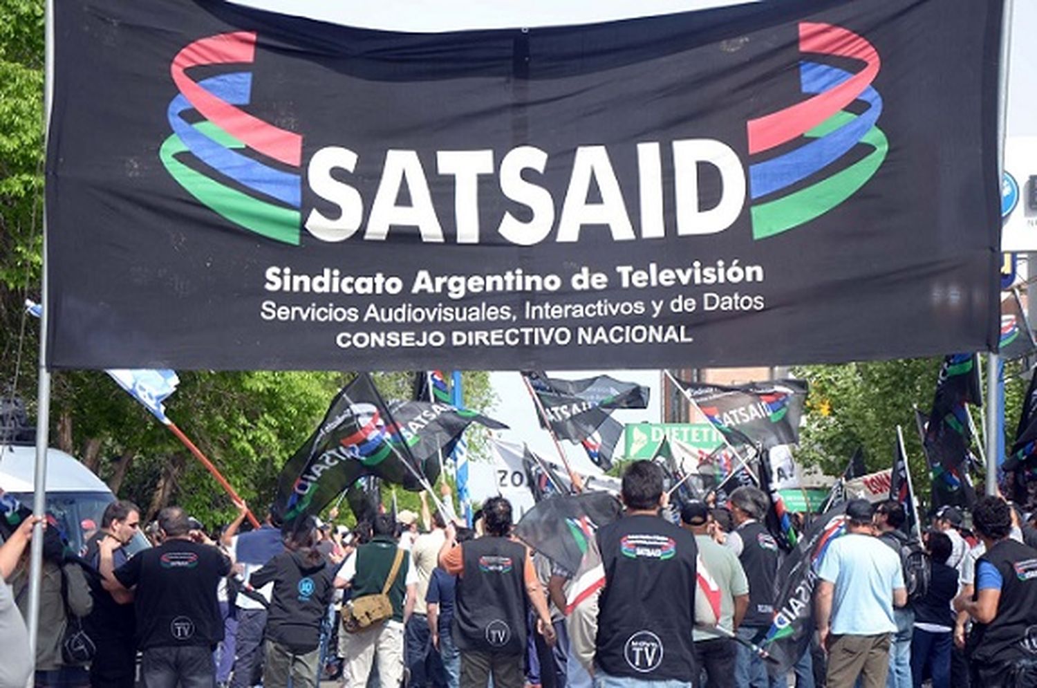 Nuevo paro nacional por 24 horas y movilización de los trabajadores de televisión