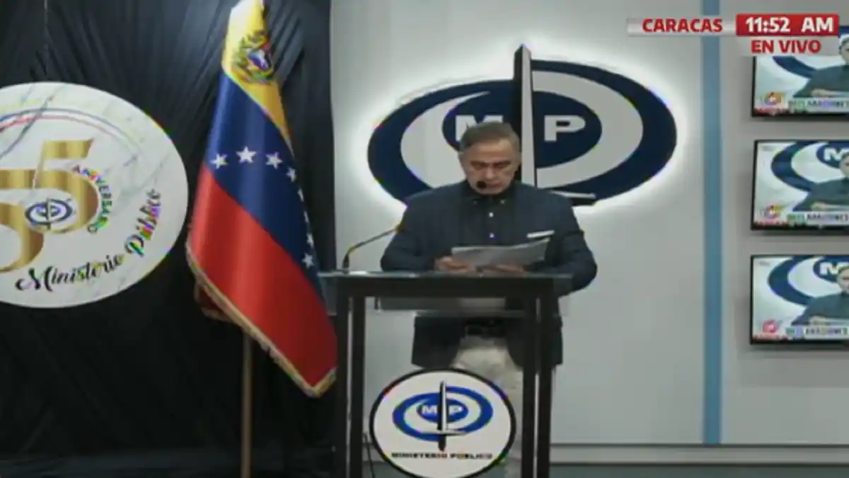 Tarek William Saab asegura que detenidos tras el 28J «no son presos políticos»