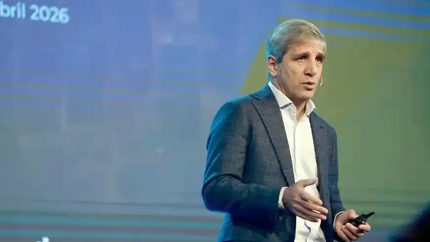 El ministro de Economía, Luis Caputo.