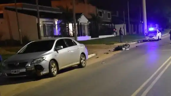 Grave accidente de tránsito en la intersección de San Lorenzo y Lucas González
