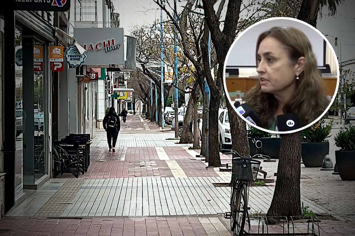 Funcionarias destacaron el valor estratégico de la remodelación de veredas: “Va a revalorizar nuestro centro”