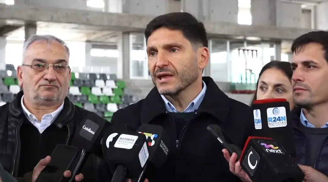 Pullaro recorrió las obras de los Juegos Suramericanos en Rafaela y destacó el legado que dejarán para la ciudad