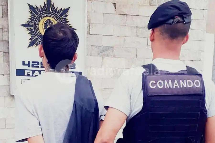 Lo detuvieron por violación de domicilio