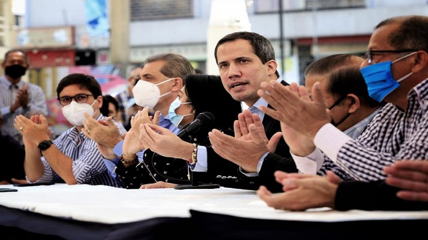 «Ahora estamos en el camino correcto»: Juan Guaidó tras conversación con Blinken