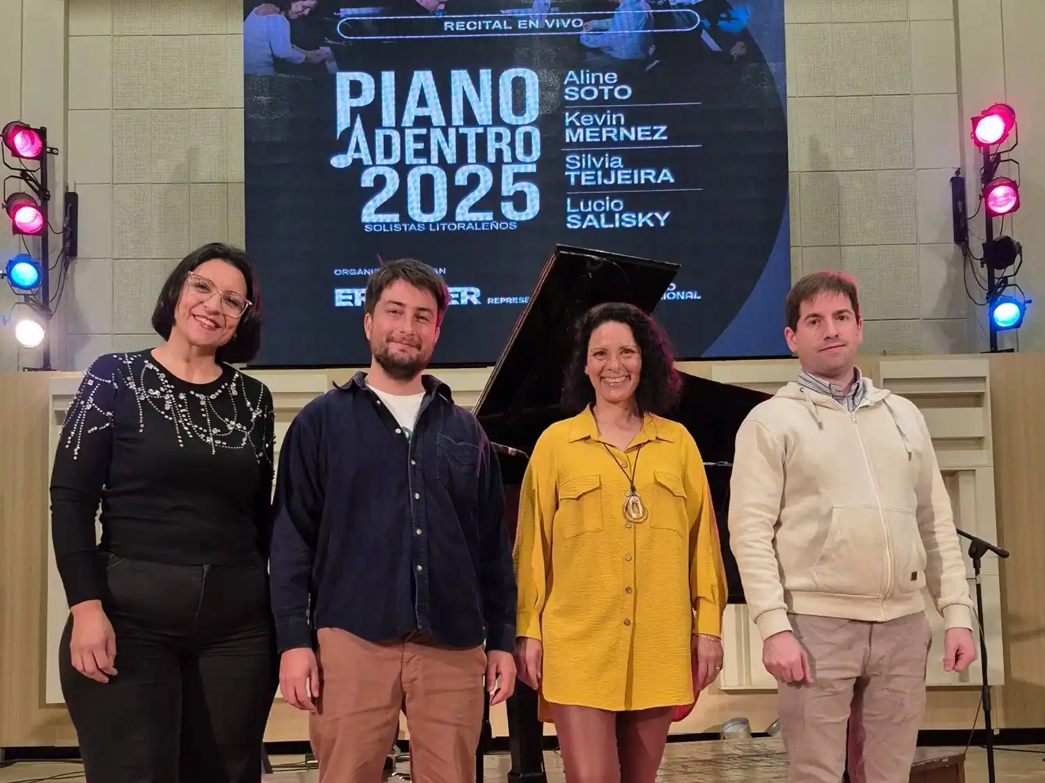 El ciclo de música litoraleña Piano Adentro se presentó en Radio Nacional