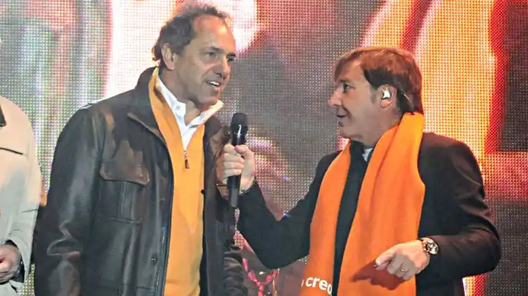 "Himno para la Victoria": La canción que Montaner le hizo a Scioli