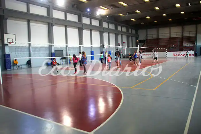 Obras de mantenimiento en el Polideportivo