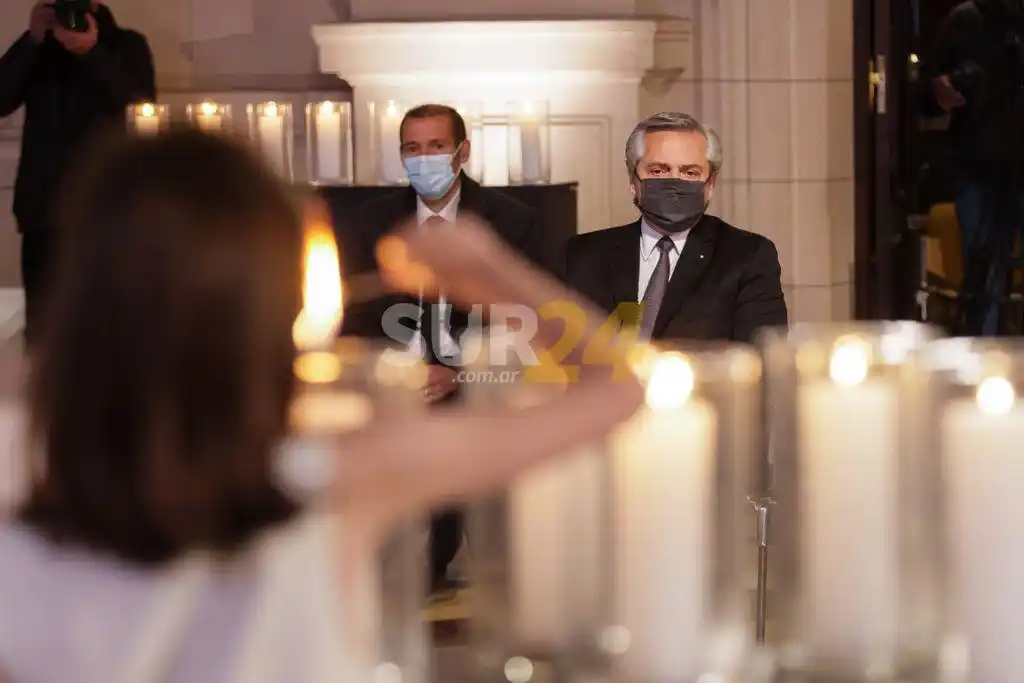 Fernández, en el acto por los muertos de coronavirus: “El homenaje será construir una Argentina unida”