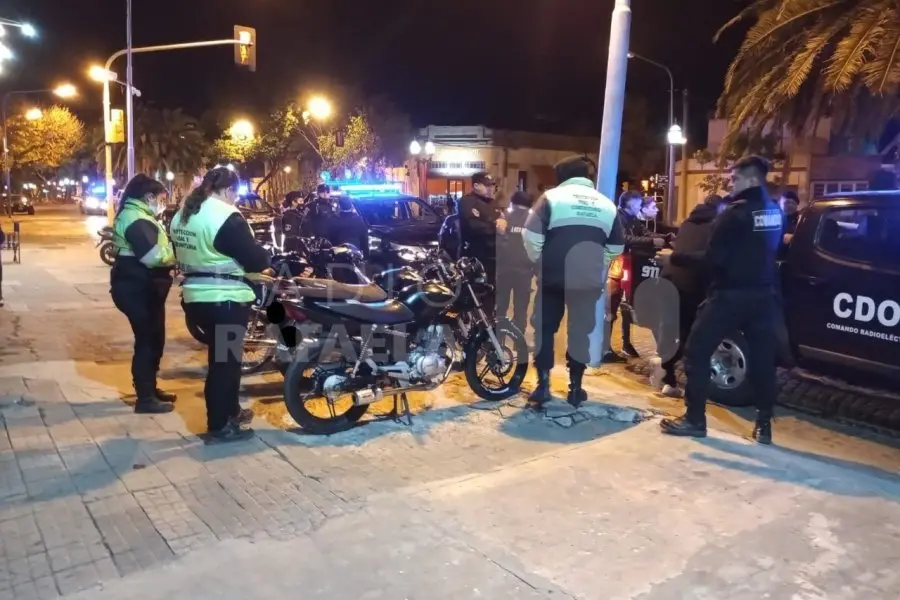 Gran cantidad de motos retenidas en distintos operativos de control preventivos